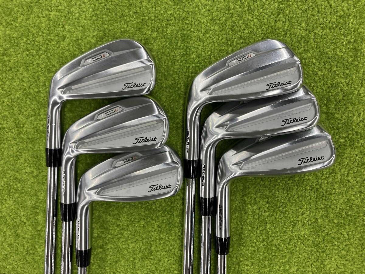 タイトリスト T100S 2021 アイアンセット6～9.P.486本セット N.S.PRO 105T フレックスS