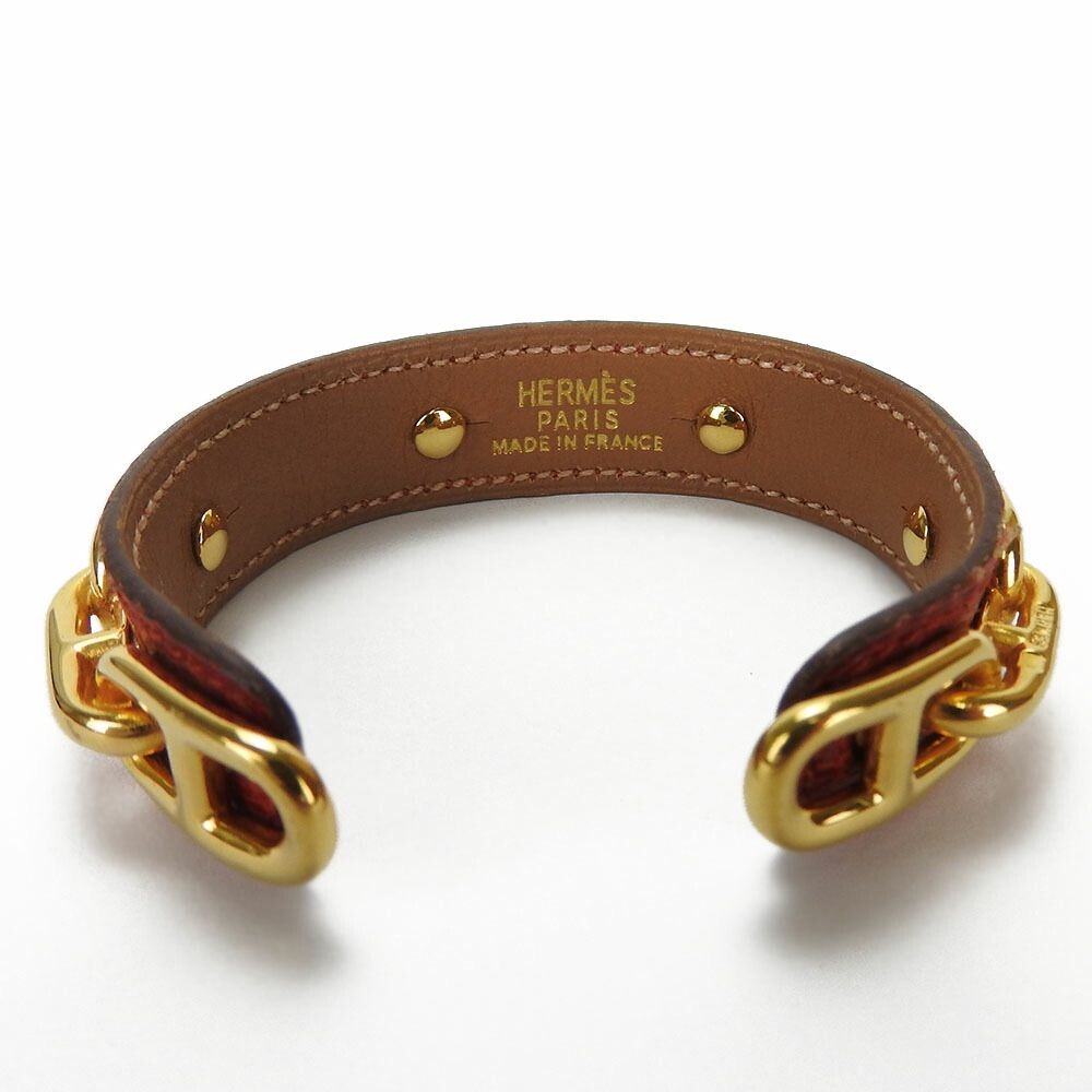中古】エルメス バングル ブレスレット シェーヌダンクル