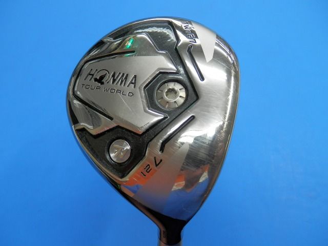 フェアウェイウッド 即決 Ｕ９３ ホンマ ツアーワールド ＴＷ７２７ VIZARD YC65 Ｓ ７Ｗ ２１度 3915 即発送