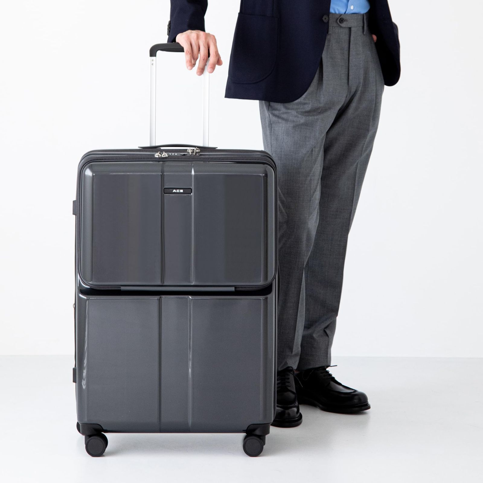 ACE スーツケース 大型 大容量 ｌサイズ 5泊6日 6泊7日 78L/91L エース] スーツケース 大型 大容量 lサイズ 5泊6日 6泊7日 78L/91L
