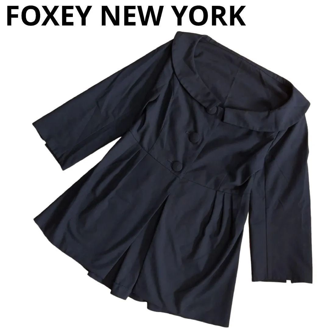 FOXEY NEW YORK フォクシーニューヨーク フリル ジャケット チュニック 