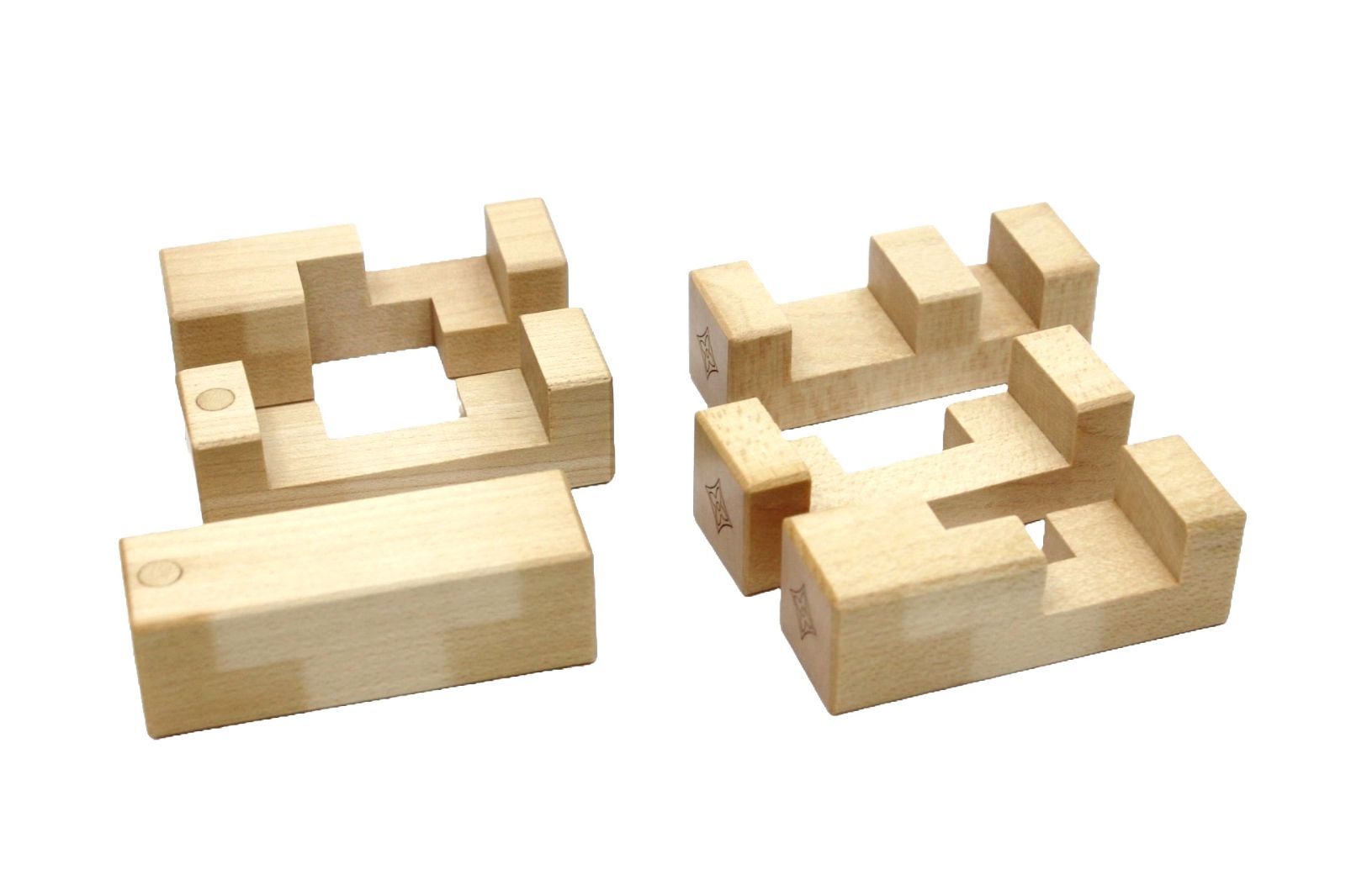 ルイヴィトン 木製 立体 パズル パテキ 積み木 ウッド 非売品