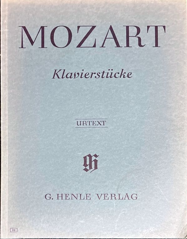 モーツァルト ピアノ小品集 (ピアノソロ)輸入楽譜 Mozart Klavierstucke 洋書/原典版/Urtext
