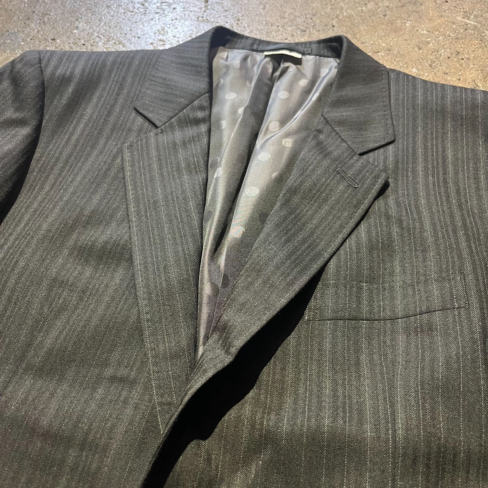 COMME des GARCONS HOMME DEUX 14aw ストライプ2Bセットアップ