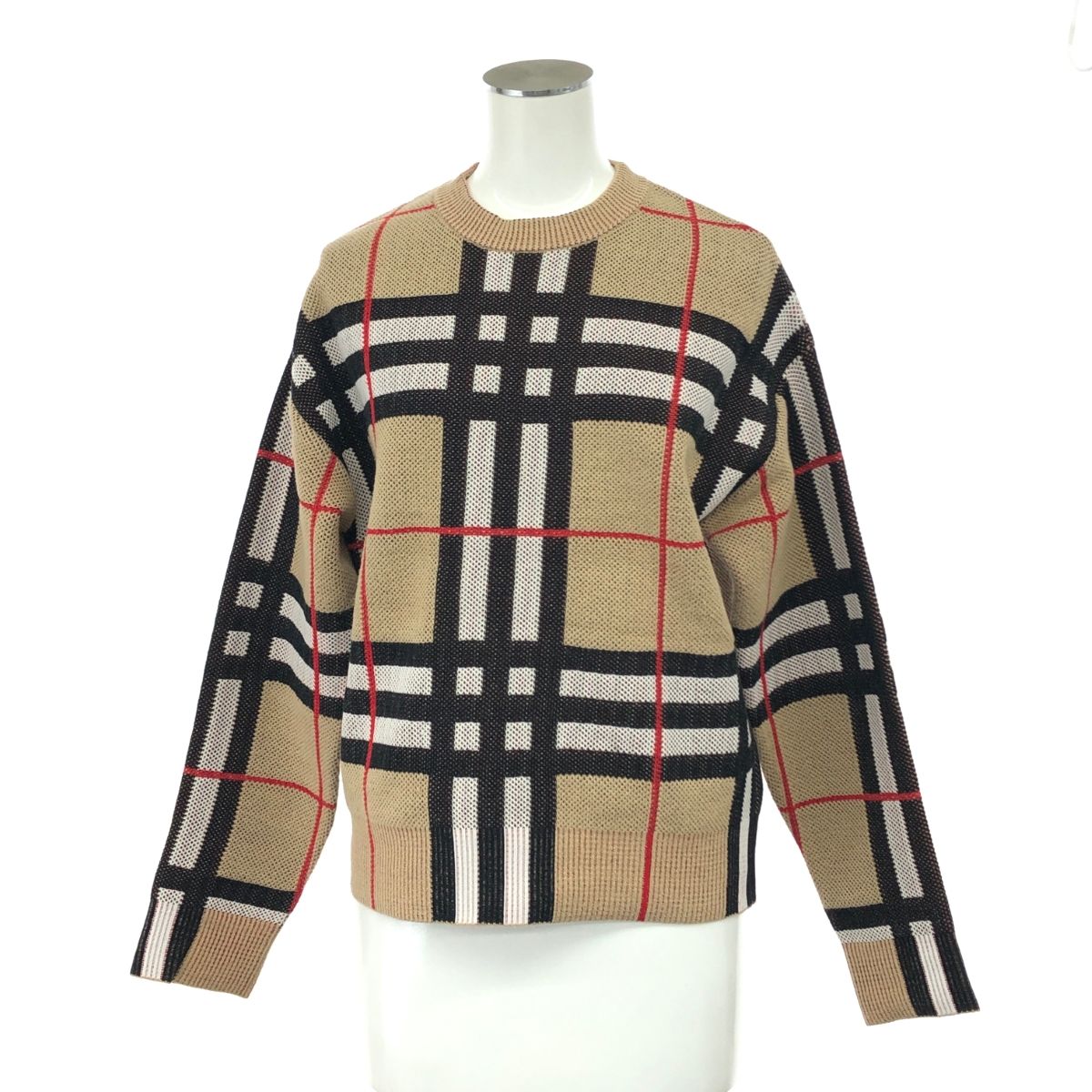 バーバリーロンドン アンサンブル BURBERRY ニット ノバ ノバチェック