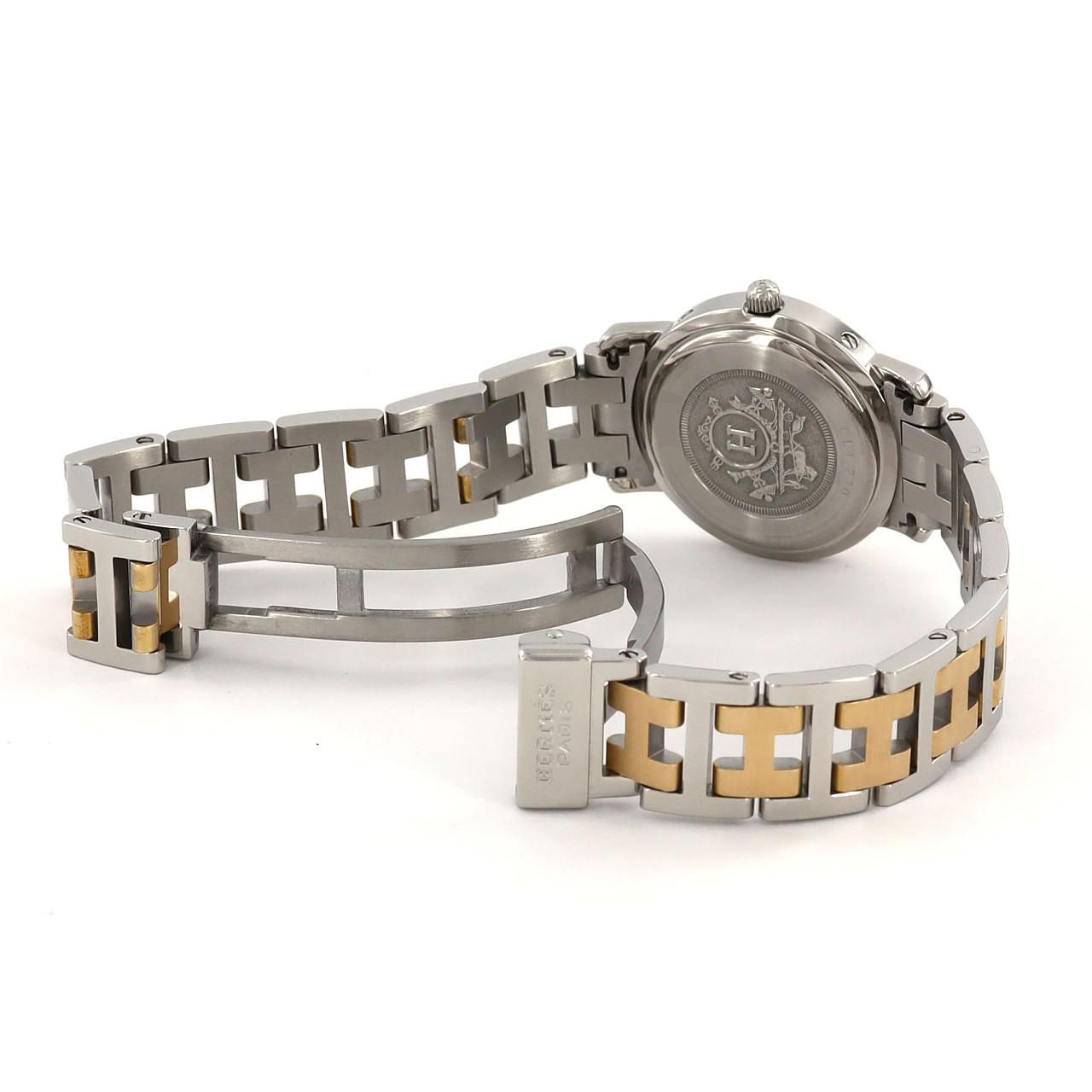 エルメス クリッパー コンビ CL4.220 SSxGP クォーツ HERMES エルメス クリッパー コンビ CL4.220 SSxGP クォーツ HERMES