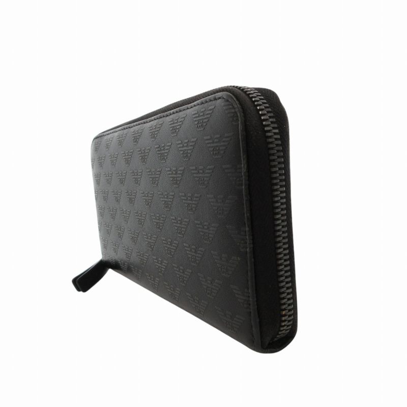 EMPORIO ARMANI エンポリオアルマーニ 長財布 ラウンドファスナー