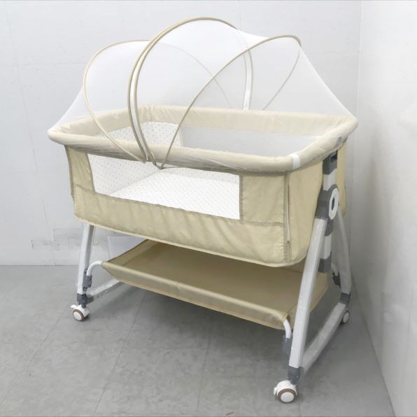 ベビーベッド 添い寝ベッド 乳児用ベッド 高さ6段調節可能　ゆりかご 楽天市場】ベビーベッド 添い寝 新生児ベッド 乳児用ベッド 高さ