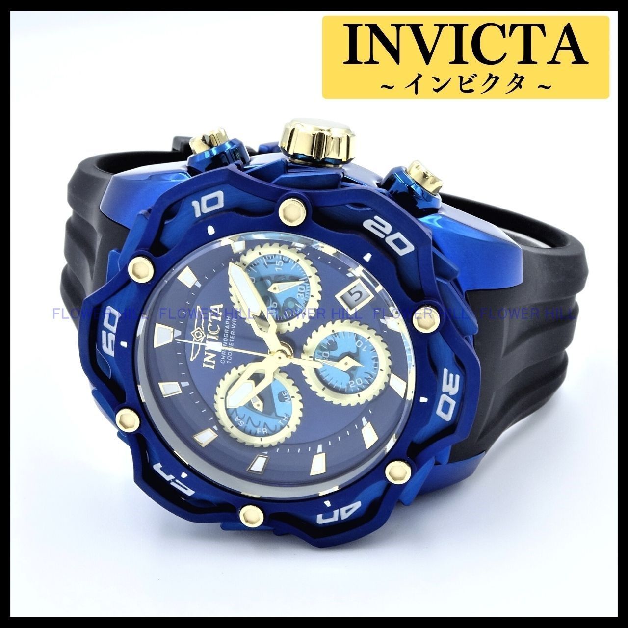 インビクタ Invicta Venom メンズ腕時計 ステンレス ケース53.7cm ...