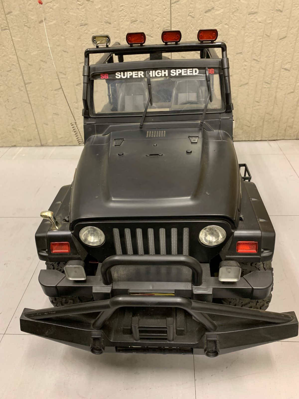 ジャンク品】TOP RACE 1/6 WEILER RACING Jeep ラジコンカー