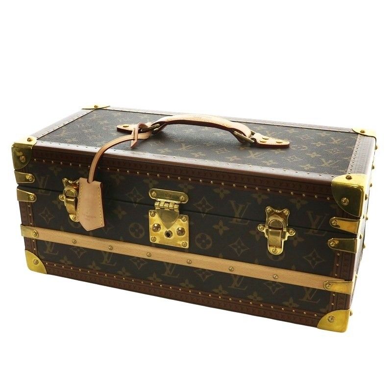 バ*ュ様 ジャンク品 LOUIS VUITTON モノグラム ケース ルイヴィトン LOUIS VUITTON コフレ シャンパーニュ M20309 モノグラム