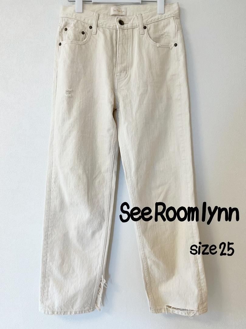 searoomlynn ヘムクラッシボタンフライ SRN02 size25 - メルカリ