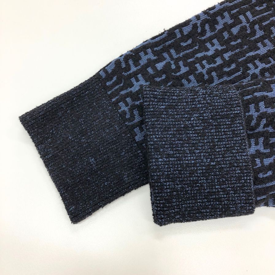 DIESEL ディーゼル　 k-obe-ZIP ジャガードジップニット　S 美品 DIESEL ディーゼル k-obe-ZIP ジャガードジップニット S