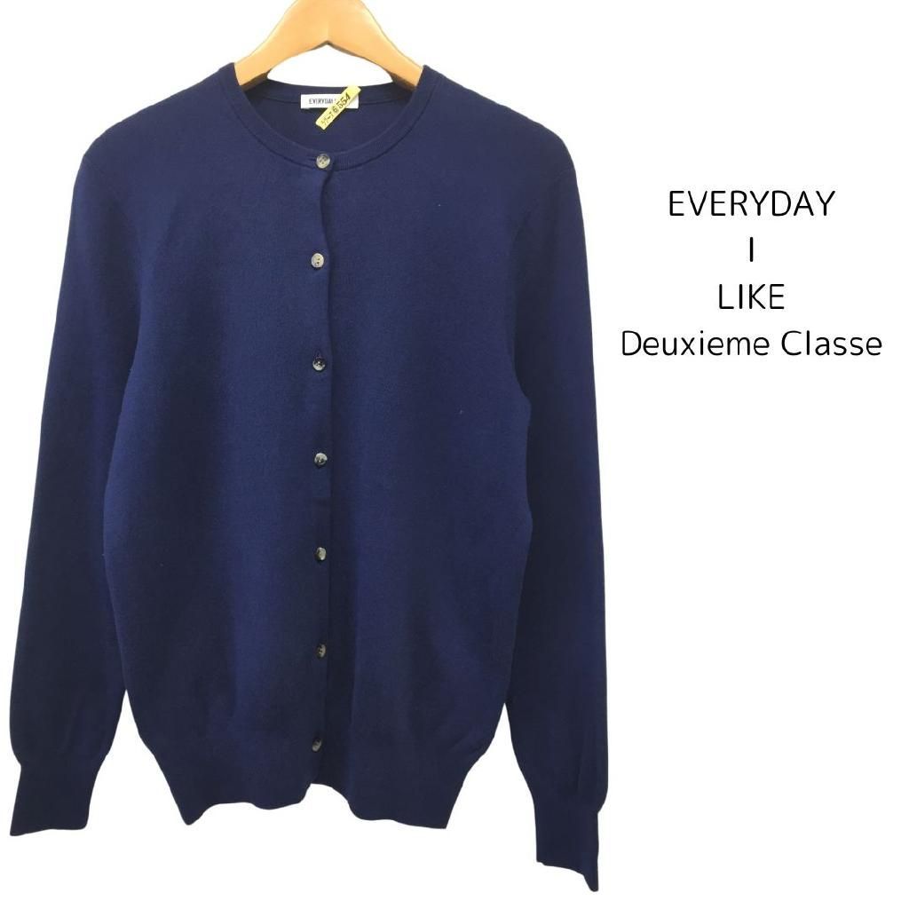 試着のみ　ドゥーズィエム　EVRYDAY I LIKE カーディガン EVERYDAY I LIKE/Deuxieme Classe エブリデイアイライク