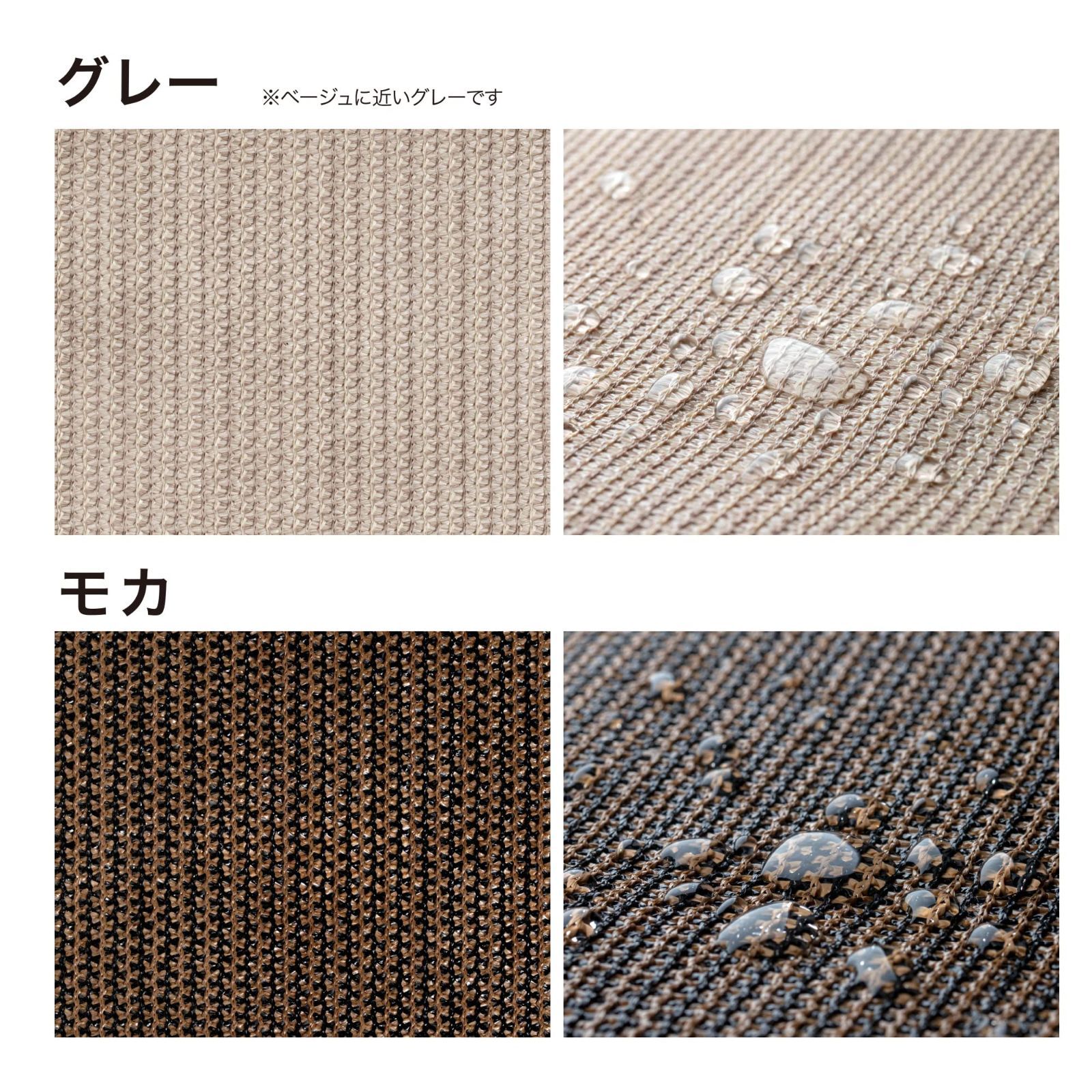 まもなく終了 タカショー 日よけ 雨よけシェード グレー 2×2m ポリエチレン JWP 雨ガード シェード サンシェード オーニング JWP-W20GY NEXPOTALLINN_EU