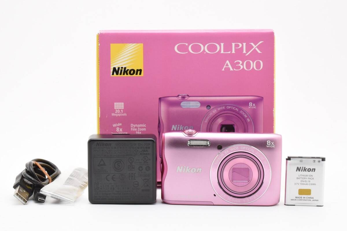 Nikon COOLPIX A300 ピンク コンデジ Wi-Fi対応 ニコン COOLPIX A300 [ピンク] 価格比較 - 価格.com