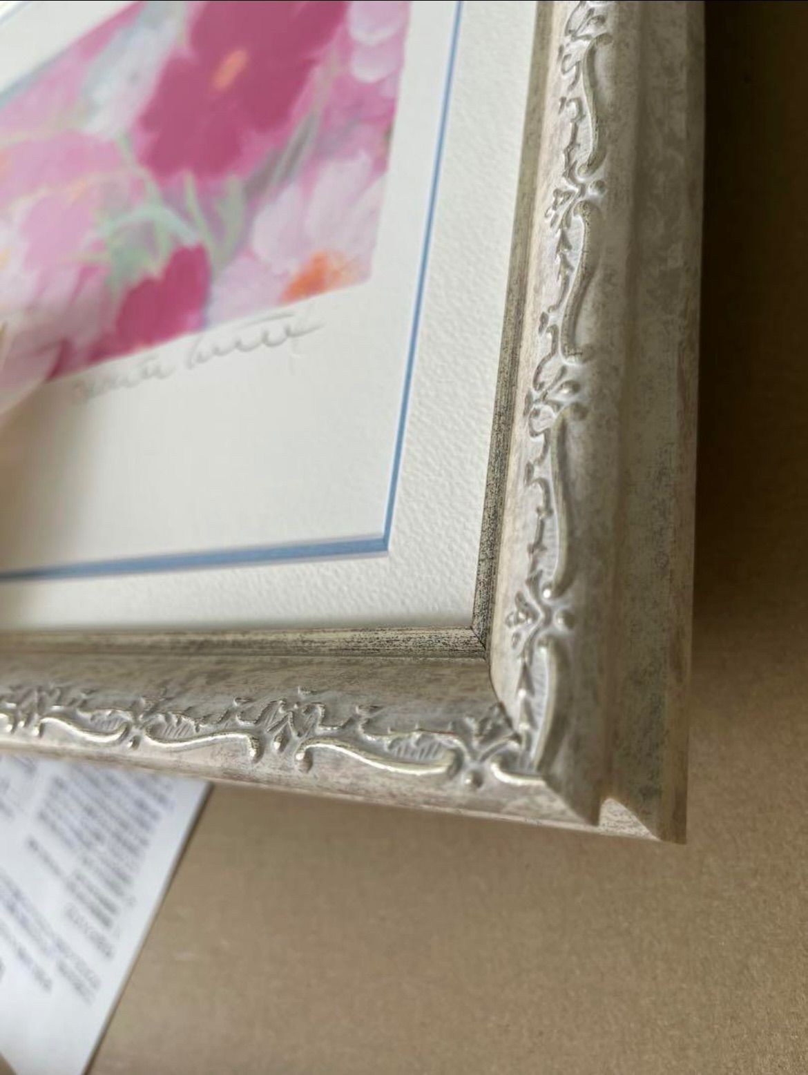 新品額入り版画 ジニー・キム 証明書・直筆サイン・エディション番号有