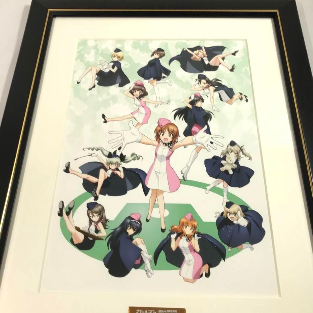#8482 【未使用】 ガールズ＆パンツァー 博覧会 複製原画 ガルパン 未使用】 ガールズ＆パンツァー 博覧会 複製原画 ガルパン