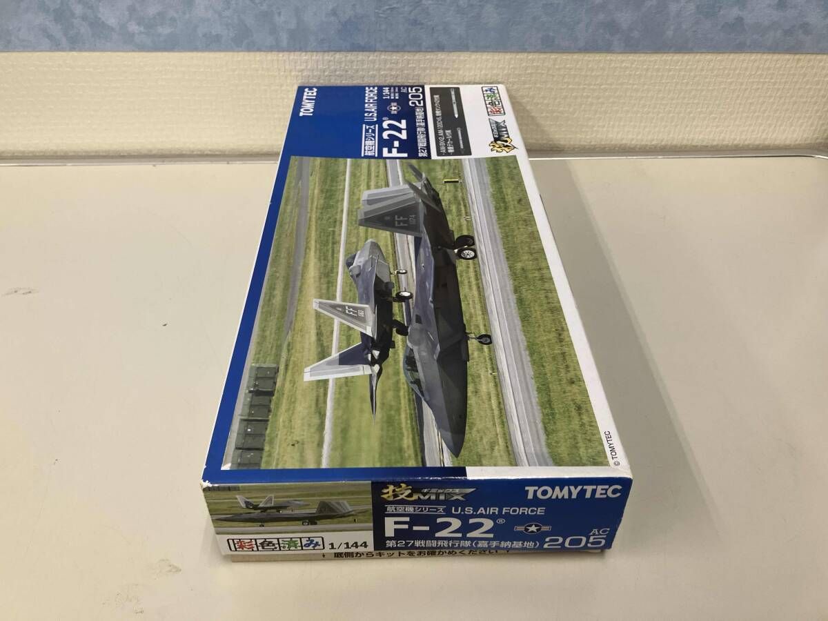 技MIX AC205 F-22 US AIR FORCE 嘉手納基地 プラモデル トミー