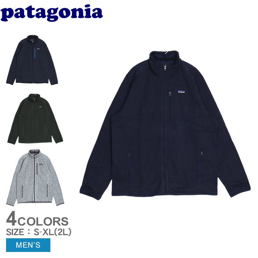 パタゴニア ジャケット 25528 メンズ ベター セーター フリース ジャケット PATAGONIA カラー:01.ニューネイビー 品番：2087-0456