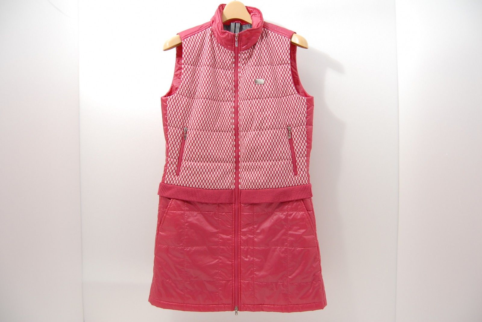 ランバンスポール LANVIN ノースリーブワンピース 38 ゴルフウェア ランバンスポール LANVIN ノースリーブワンピース 38 ゴルフ