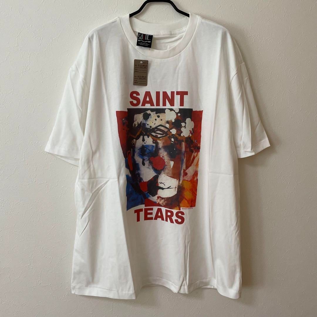 新品未使用 SAINT MICHAEL × DENIM TEARS セントマイケル × セントマイケル SAINT TEARS SAINT  MXXXXX Tシャツ - メルカリ