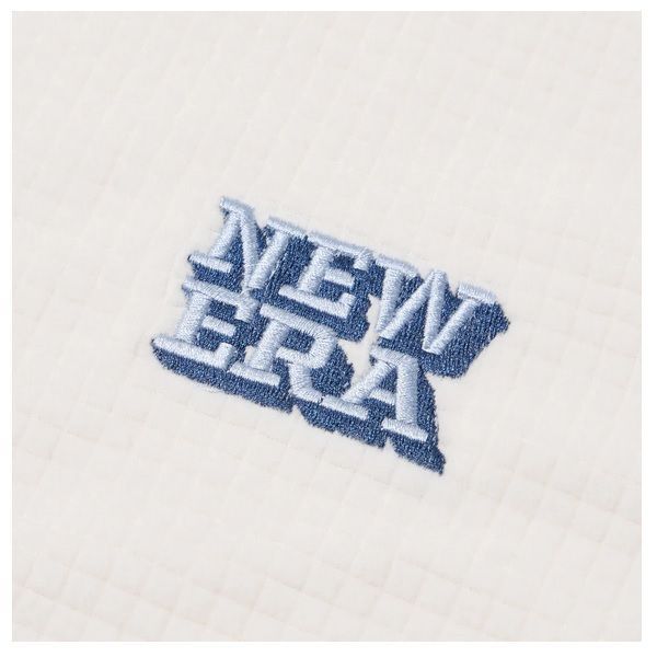 ニューエラ ゴルフ 長袖 ハイネック グリッドフリース Tシャツ オフホワイト NEW ERA 14669871 秋冬モデル LLC-HASEGAWATOSO_COM