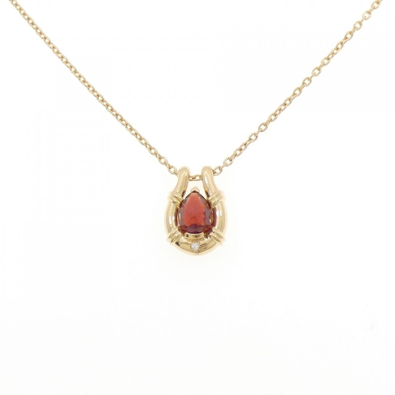 ポーラ ガーネット ネックレス 1.68CT