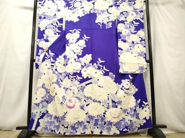 豪華　振袖のみ 華徒然×吉木千沙都 ワインレッド/ボルドー 牡丹柄/桜柄 人と被ら