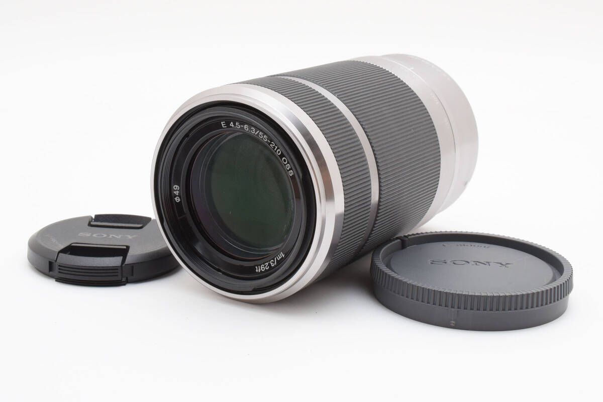 ☆美品☆SONY ソニー E 55-210mm F4.5-6.3 OSS SEL55210 #3524W0166 