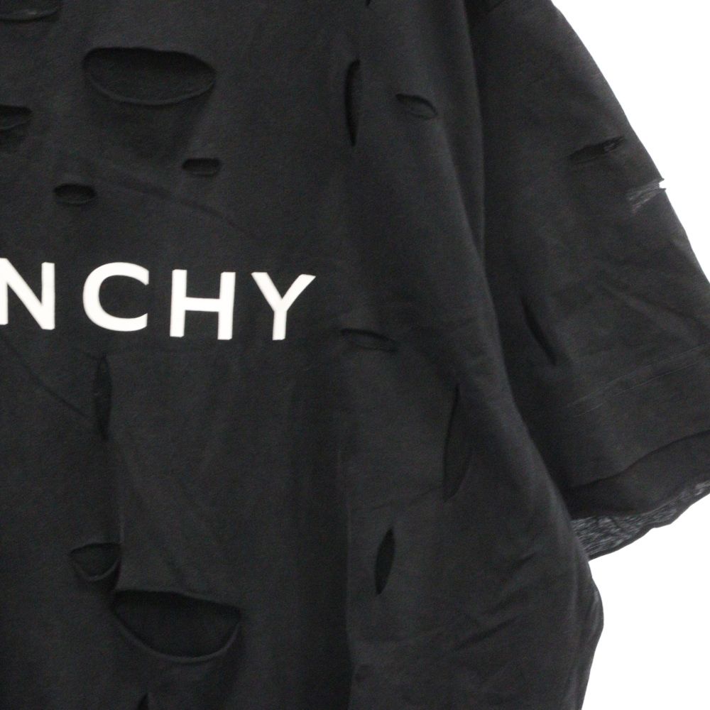 GIVENCHY (ジバンシィ) DESTROYED EFFECT T-SHIRT デストロイド