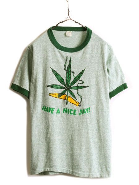 90s ユーロ スペシャル ビンテージ ローマ法王 マリファナ 大麻 Tシャツセレクト古着RTシャツ