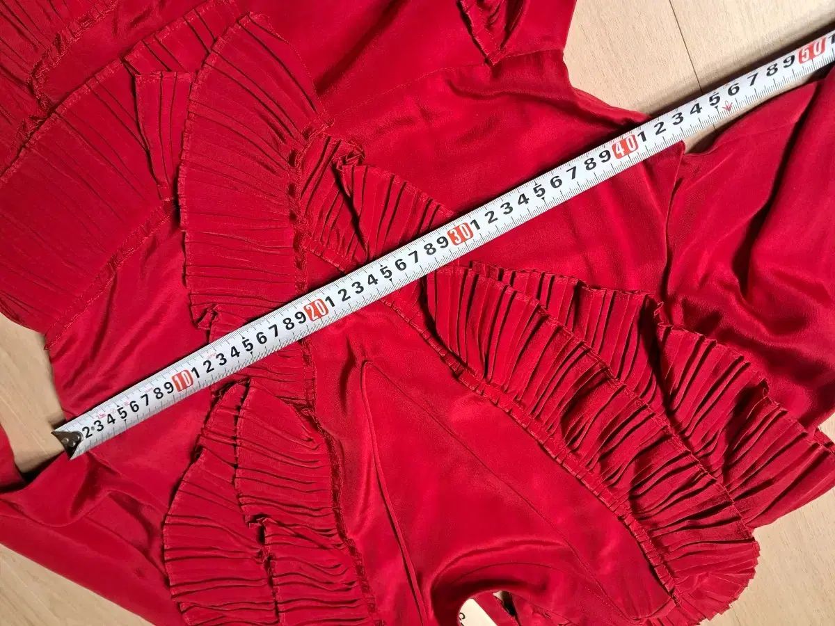 ラッキーシュエトゥ シルクワンピース