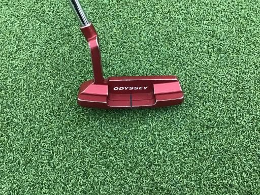 中古】 オデッセイ O WORKS TOUR RED #2 34インチ パター PT