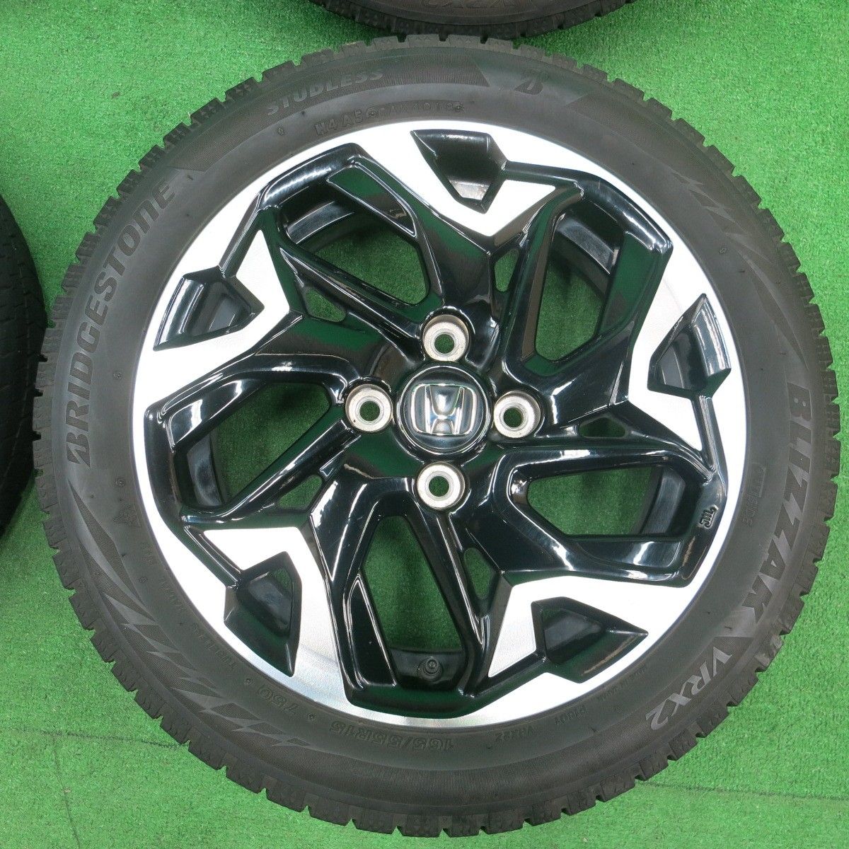 送料無料* 4本価格☆ホンダ N-BOX カスタム 純正 165/55R15 