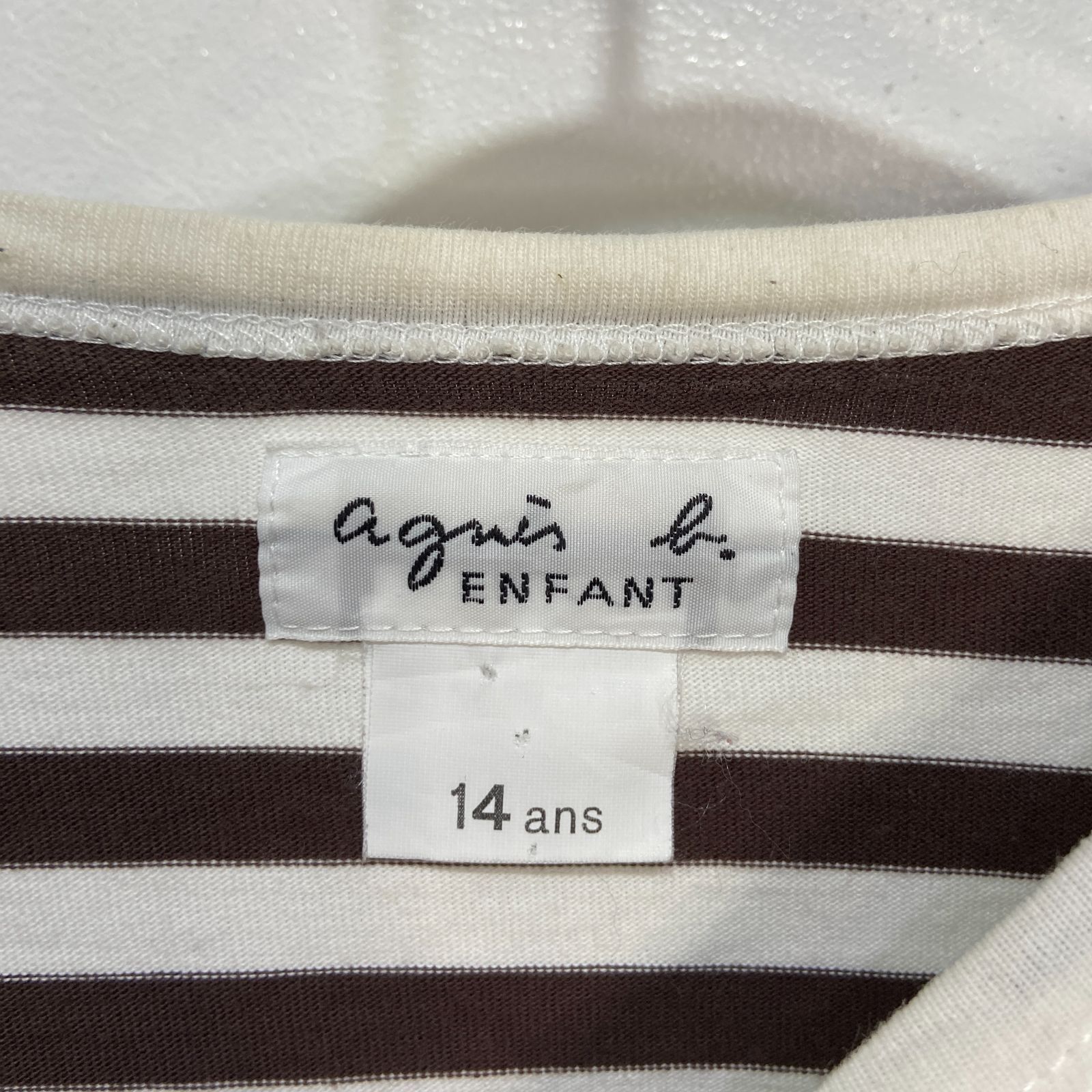☆agnes b ENFANT☆アニエスベーアンファン☆ボーダーシャツ