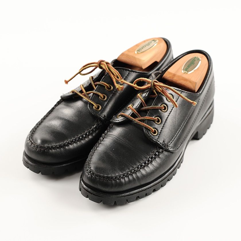[USA製]80s REDWOOD MOCCASHIN レザー モカシン 80's REDWOOD MOCCASHI レッドウッドモカシン 4ホールアウトドア