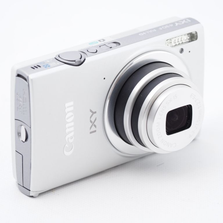 美品•メモリーカード付属】Canon IXY 430Fデジタルカメラ シルバー-