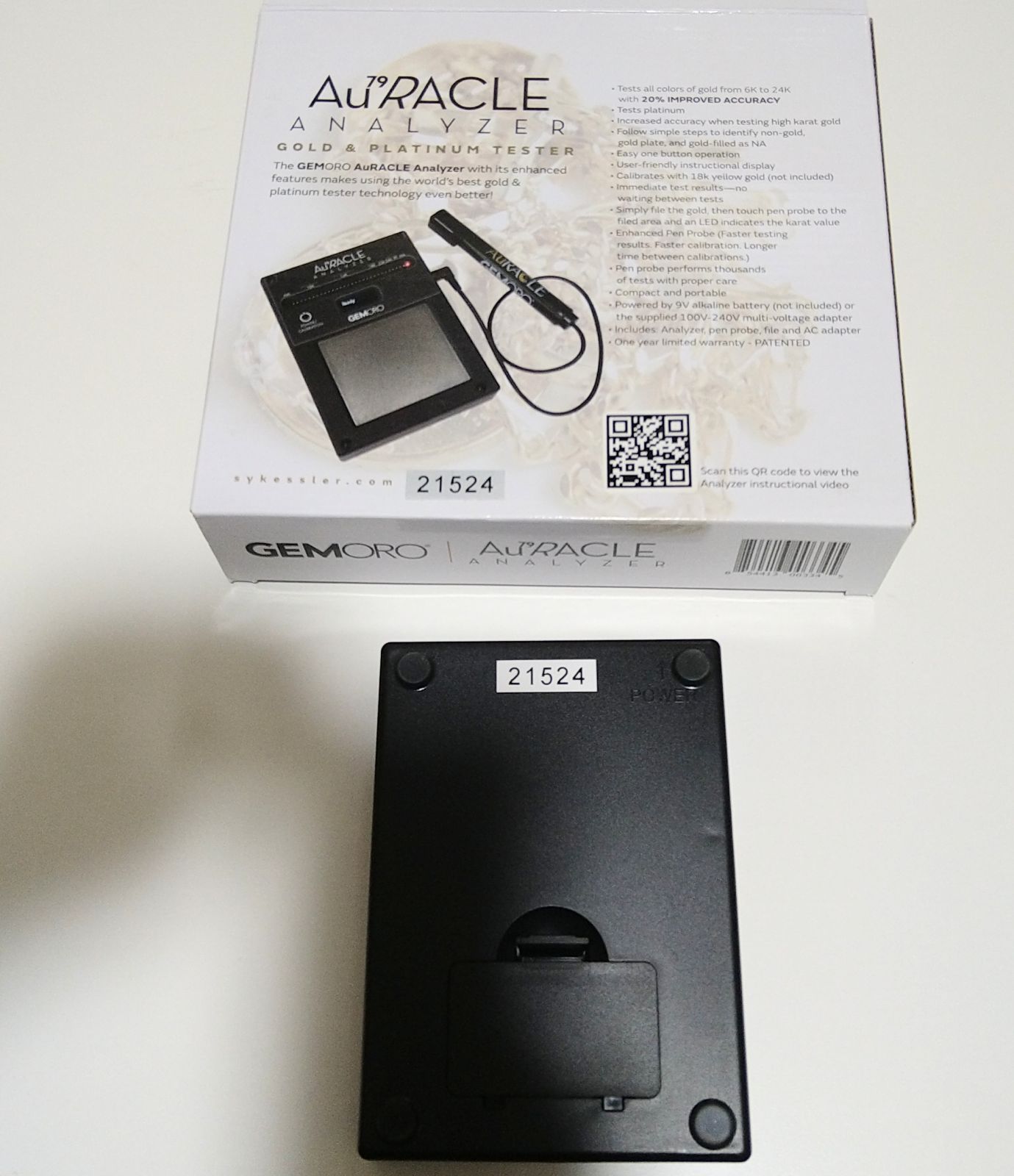 Auracleオラクル貴金属テスター