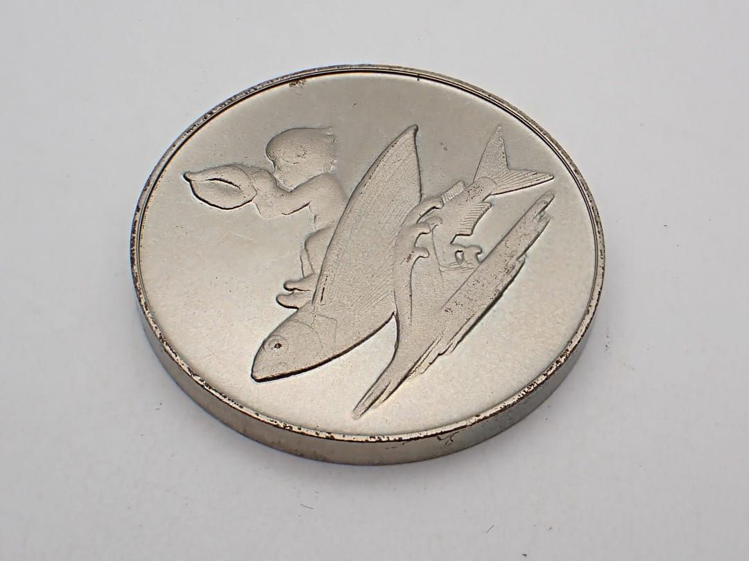 沖縄国際海洋博記念メダル 1975年 ケース入り中古B 【送料無料