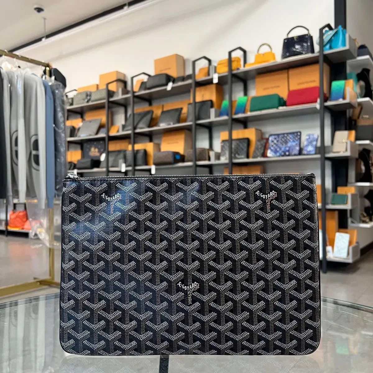 MM Goyard ゴヤール セナ クラッチ