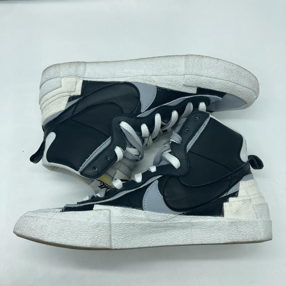 NIKE Blazer Mid スニーカー ブラック/グレー ぽこたさん専用 NIKE Blazer Mid スニーカー ブラック/グレー ぽこたさん専用 靴