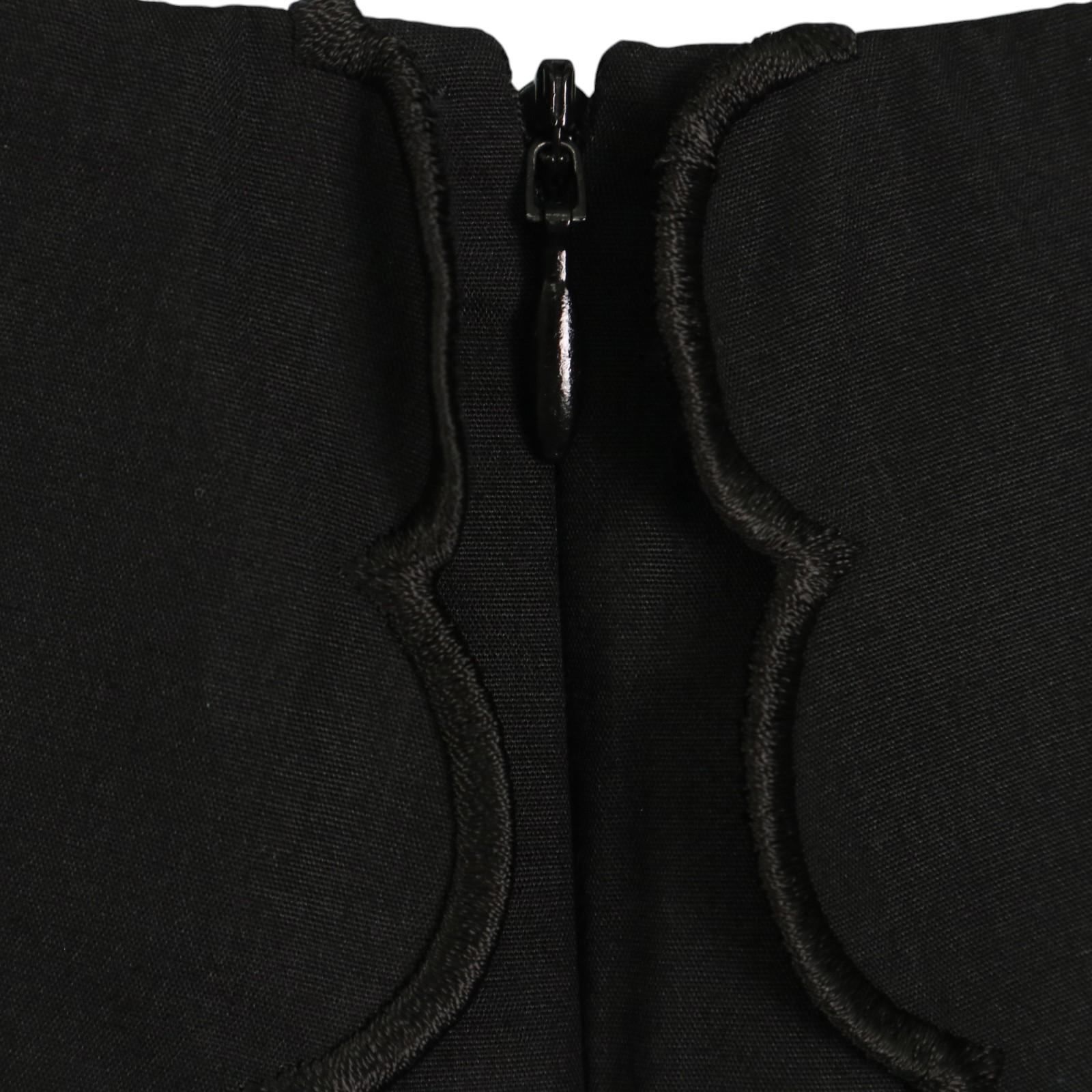 yori◆スカラップロングスリーブブラウス/FREE/ポリエステル/ブラック/YR21-23100AW たっぷりスカラップブラウス | all item| yori