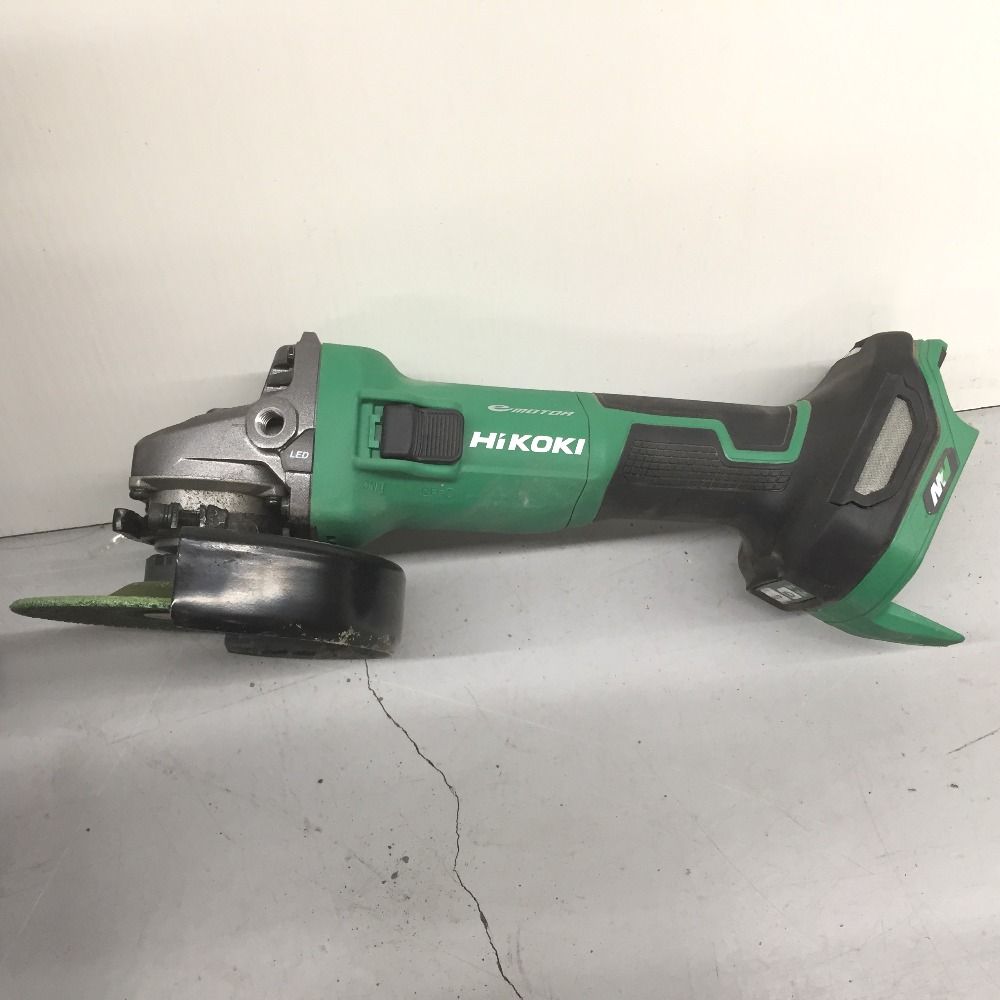 【最短翌日配送】 △△HiKOKI ハイコーキ ディスクグラインダー 充電器 充電池2個 ケース付 コードレス式 125mm 36v 製 G3613DC グリーン