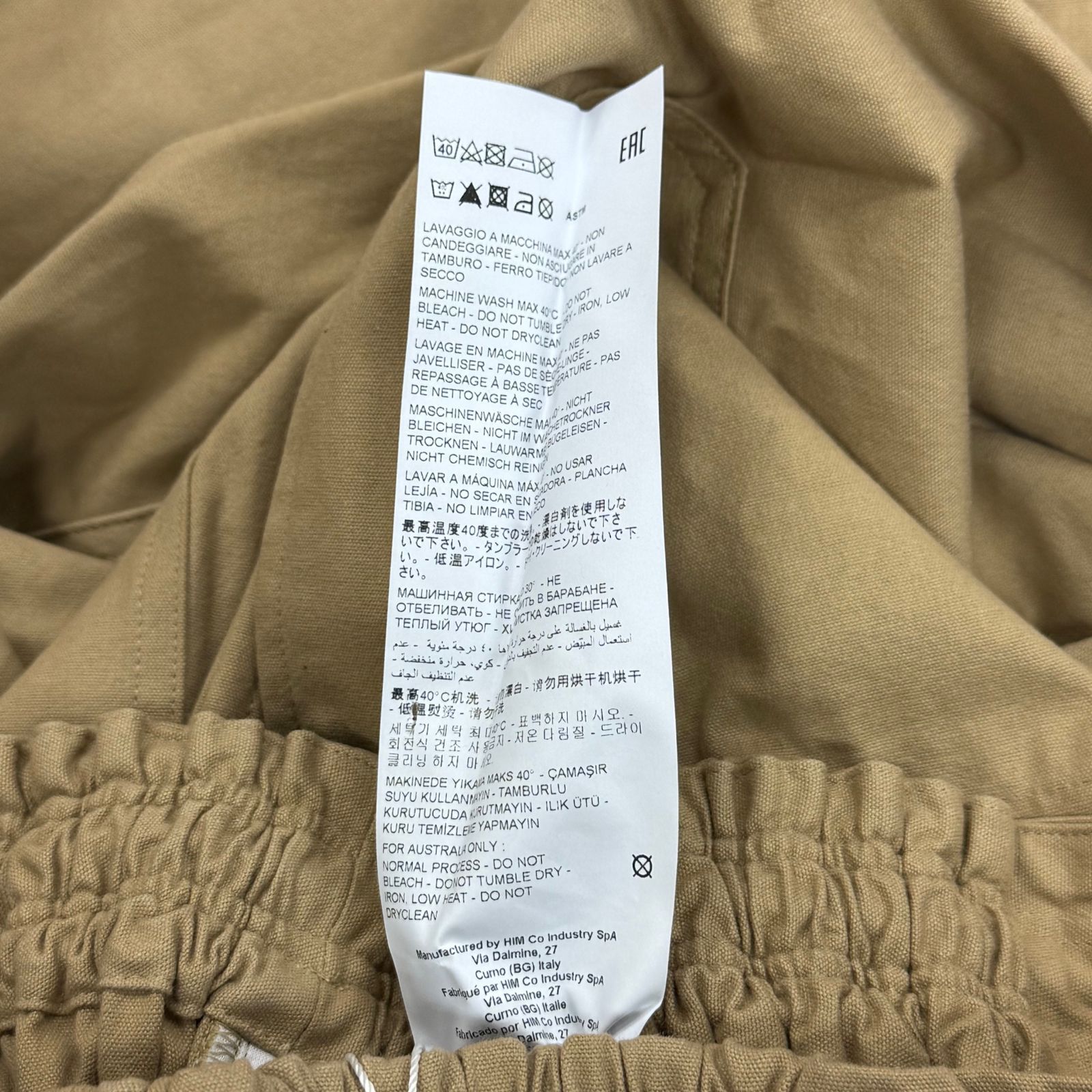参考上代99000円 未使用品 HED MAYNER 24SS COMPACT COTTON WIDE PANTS 参考上代99000円 未使用品 HED MAYNER 24SS COMPACT COTTON WIDE PANTS