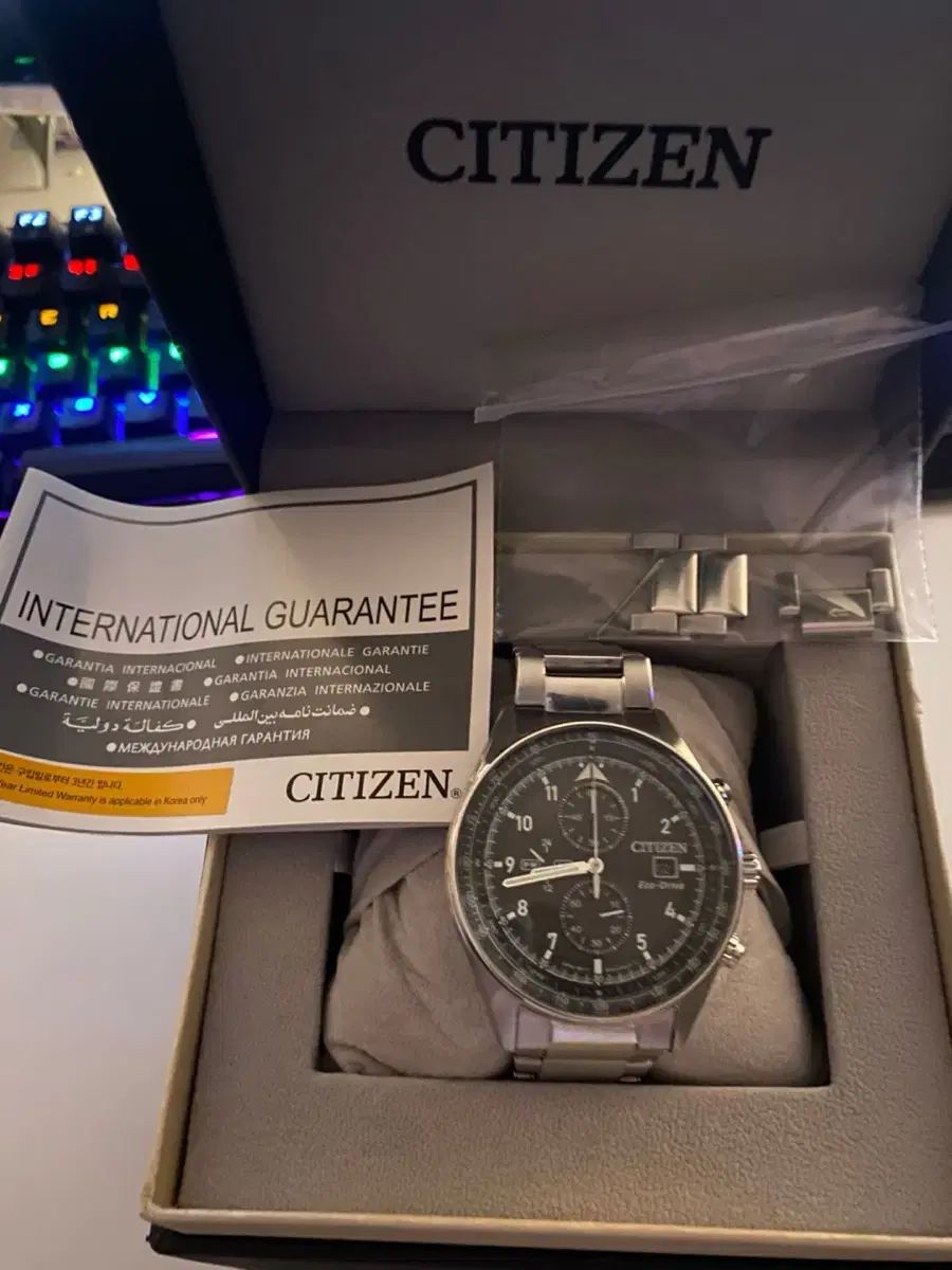 CITIZEN シチズン エコドライブ クロノグラフ