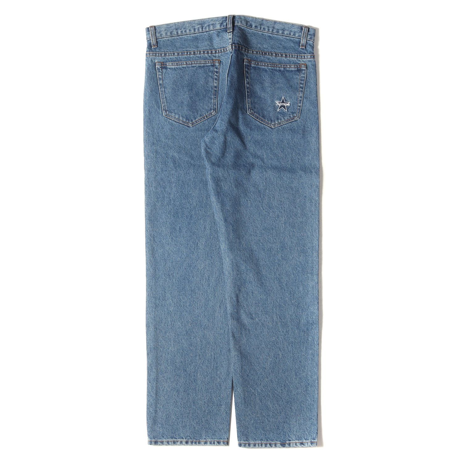 Supreme シュプリーム 21SS Regular Jean Rinsed Blue レギュラー ジーンズ デニム パンツ インディゴブ –  ブランド古着 LIFE