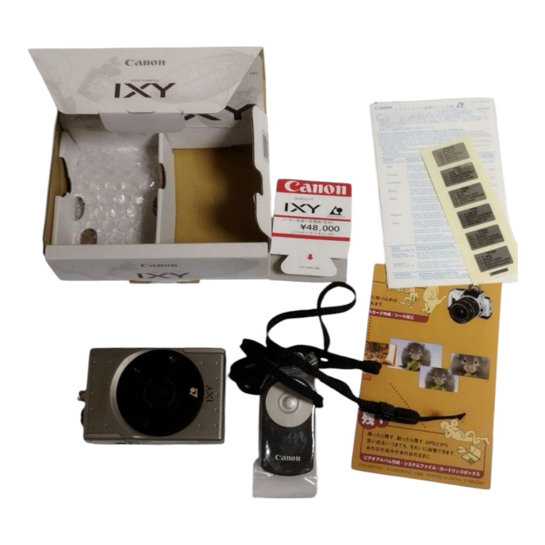 【完動品】CANON IXY IX240 コンパクトフィルムカメラ 元箱付属 完動品】CANON IXY IX240 コンパクトフィルムカメラ 元箱付属