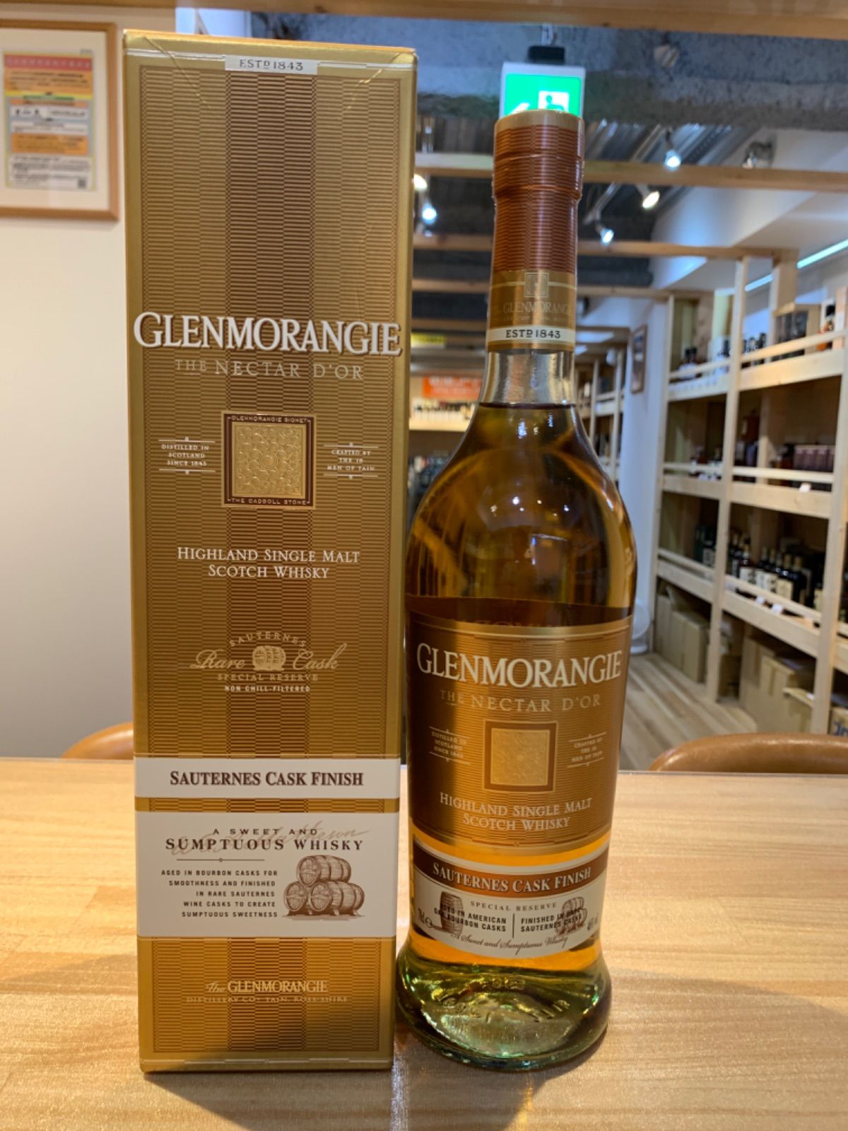 GLENMORANGIE グレンモーレンジ ネクター ドール ソーテルヌカスク 700ml 46° 箱入り