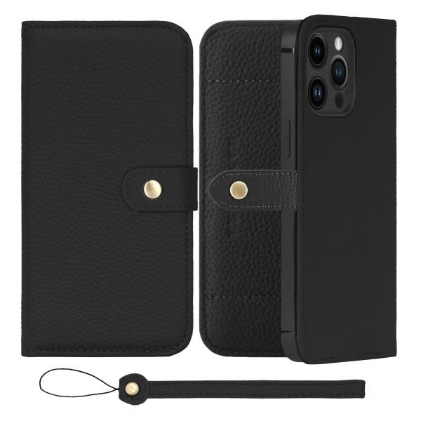 HANATORA] iPhone 14 ケース 本革 シュリンクカーフレザー